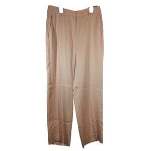 NWOT J. Crew Women’s Light Pink Pleated Trouser Pants Size 6 Lyocell Pockets C21